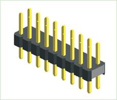 2.00mm Pin Header Dual Row Straight Type